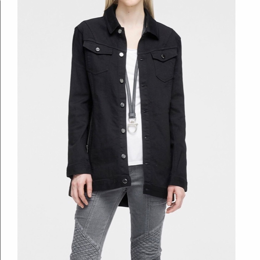 Skingraft denim Jacket w/back zip - Picture 2 of 16